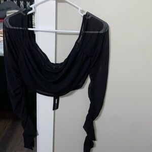 See-through top